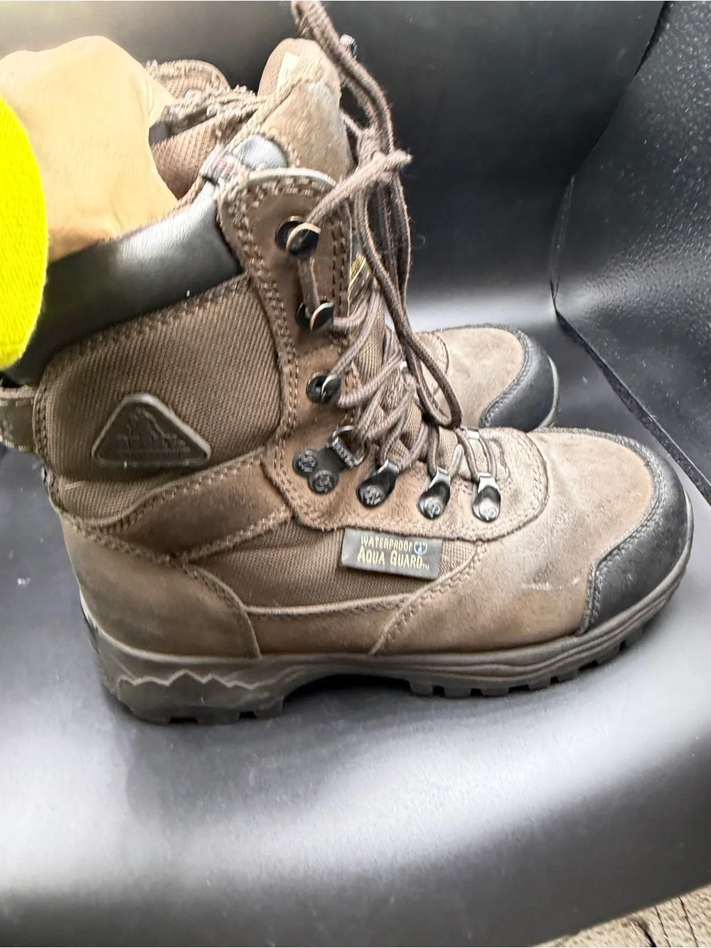 Rocky kids Brown Waterproof Work Boots